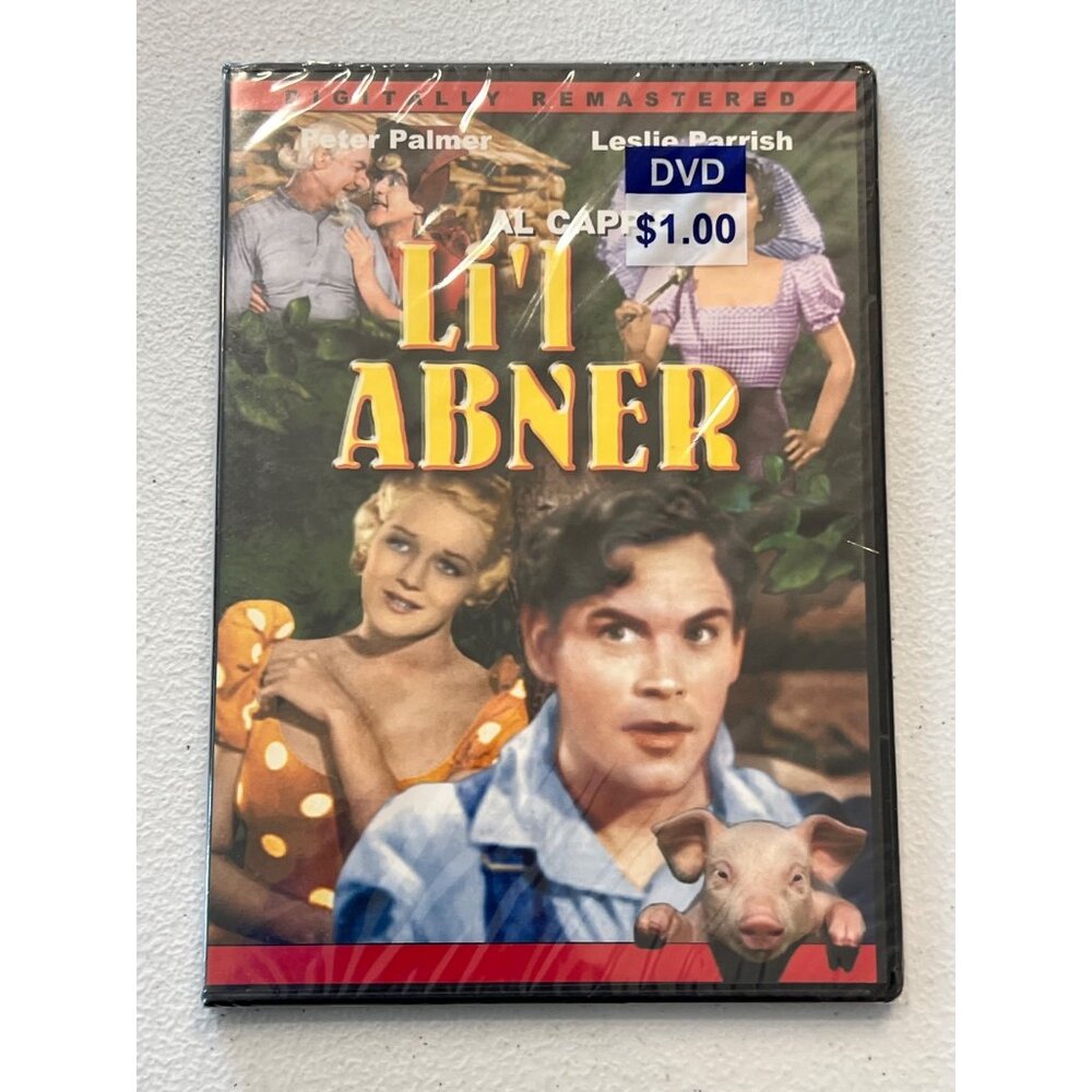 Lil Abner 2004 DVD Digitally Remastered Peter Palmer Leslie Parrish New Sealed